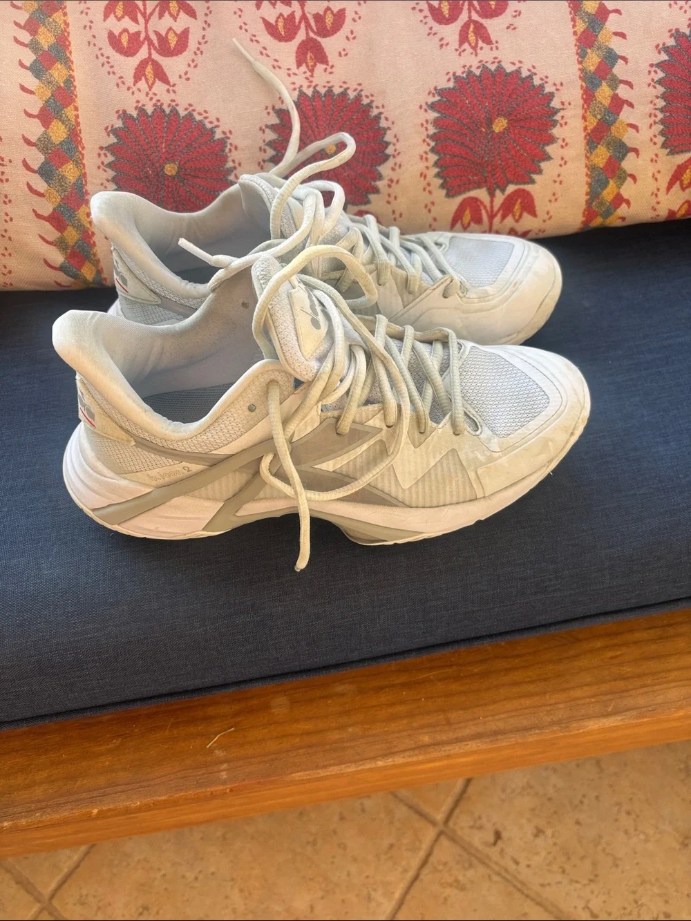 Diadora tennis  Light Gray Athletic Sneakers